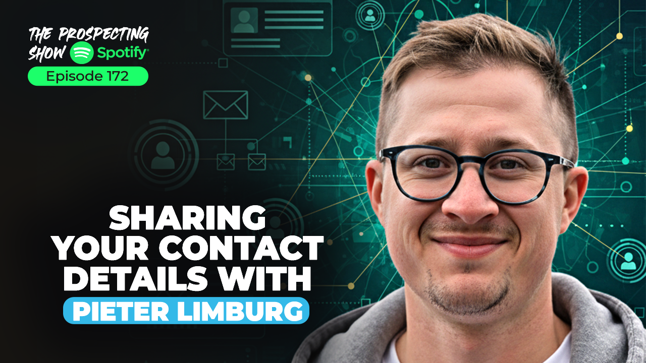 Episode 172-Sharing Your Contact Details with Pieter Limburg