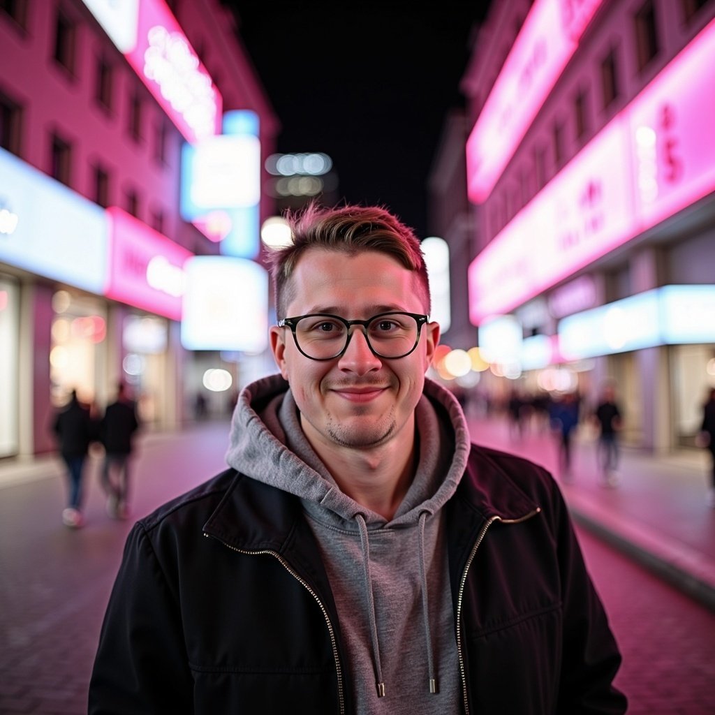 Dr. Connor Robertson editorial portrait