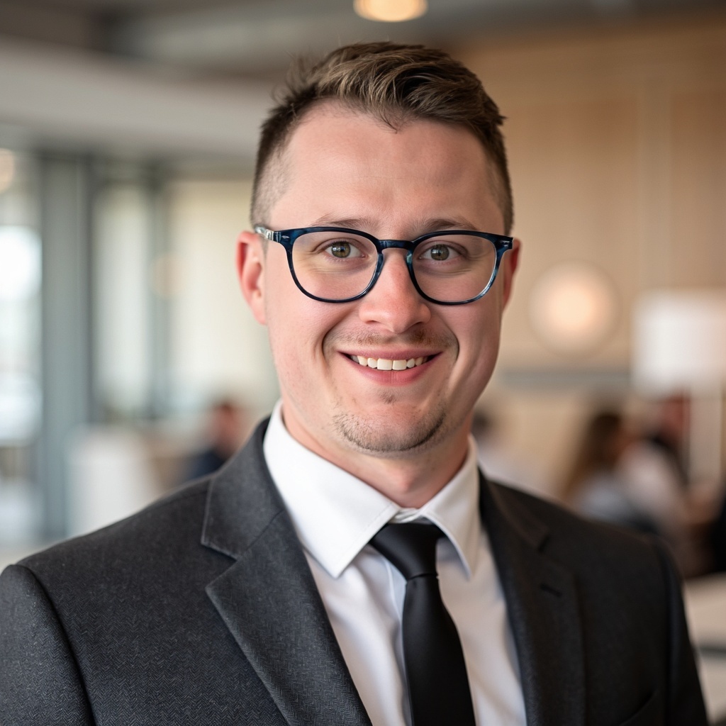 Main portrait of Dr Connor Robertson