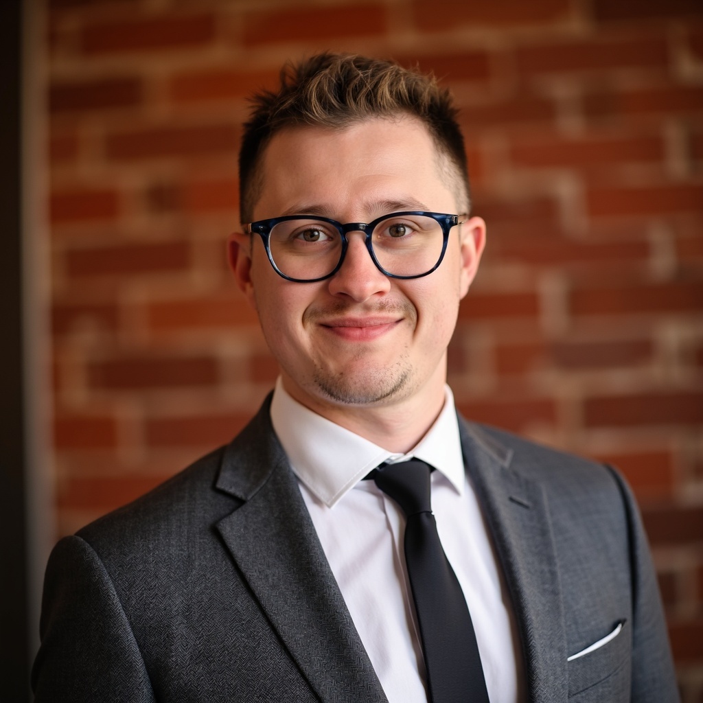 Head and shoulders photo of Dr Connor Robertson