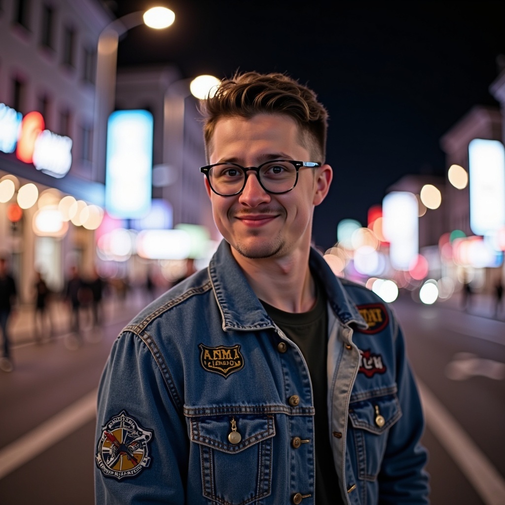 Outdoor smiling headshot of Dr Connor Robertson in natural light