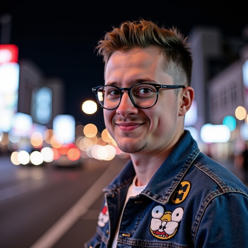 Outdoor headshot of Dr Connor Robertson smiling warmly in natural light