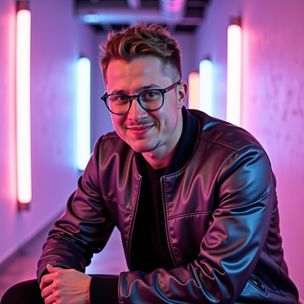 Studio casual headshot of Dr. Connor Robertson