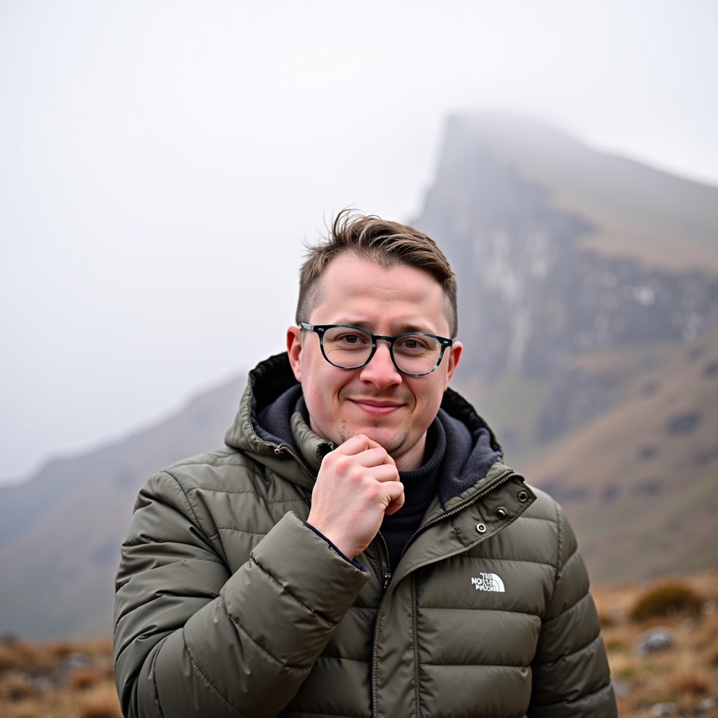 Neutral casual headshot of Dr. Connor Robertson