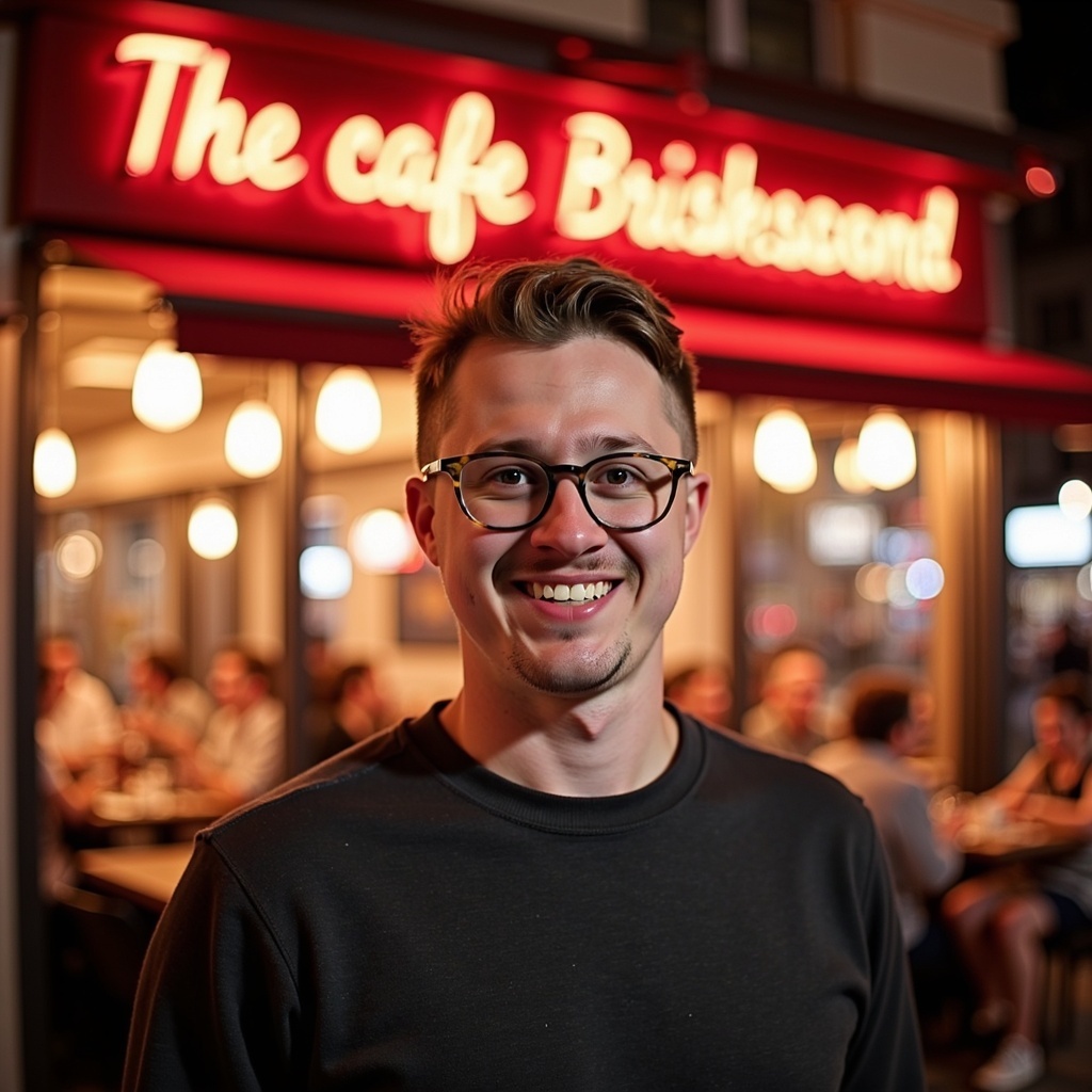 Relaxed casual headshot of Dr. Connor Robertson