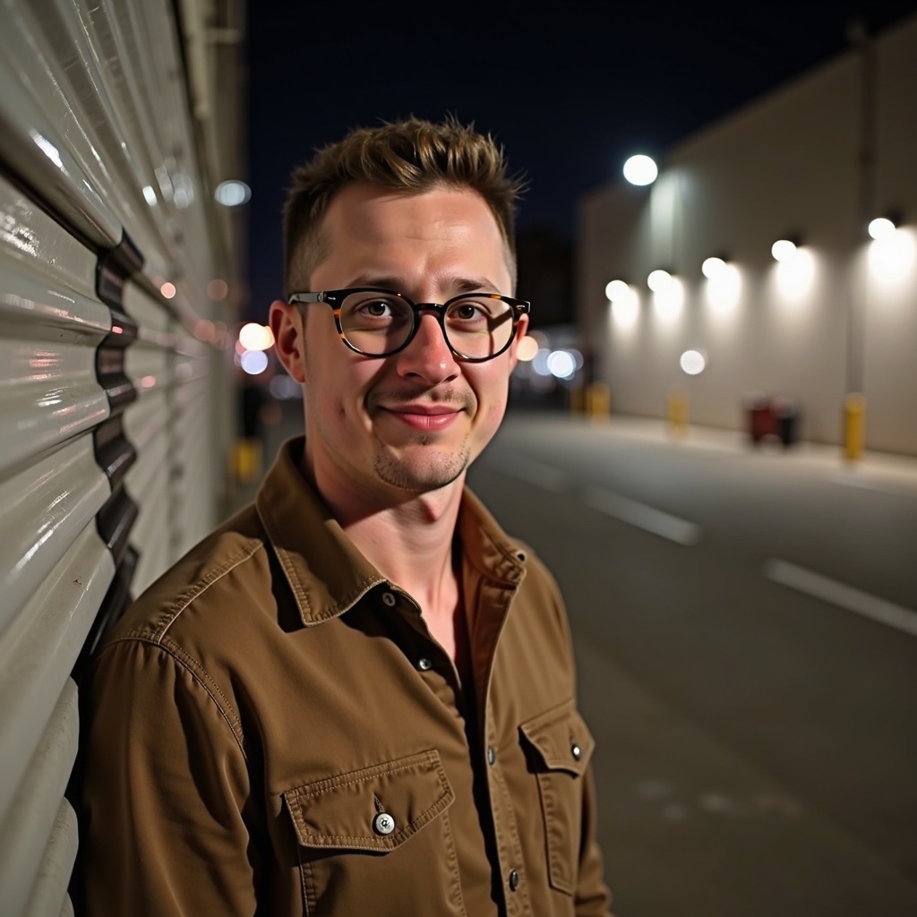 Bold expression portrait of Dr. Connor Robertson