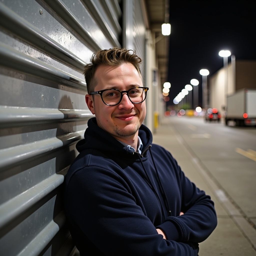 Smart professional look of Dr. Connor Robertson