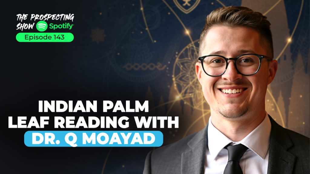 Spiritual guide reading ancient palm leaves