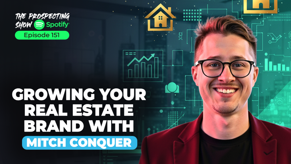 Real estate agent recording marketing video