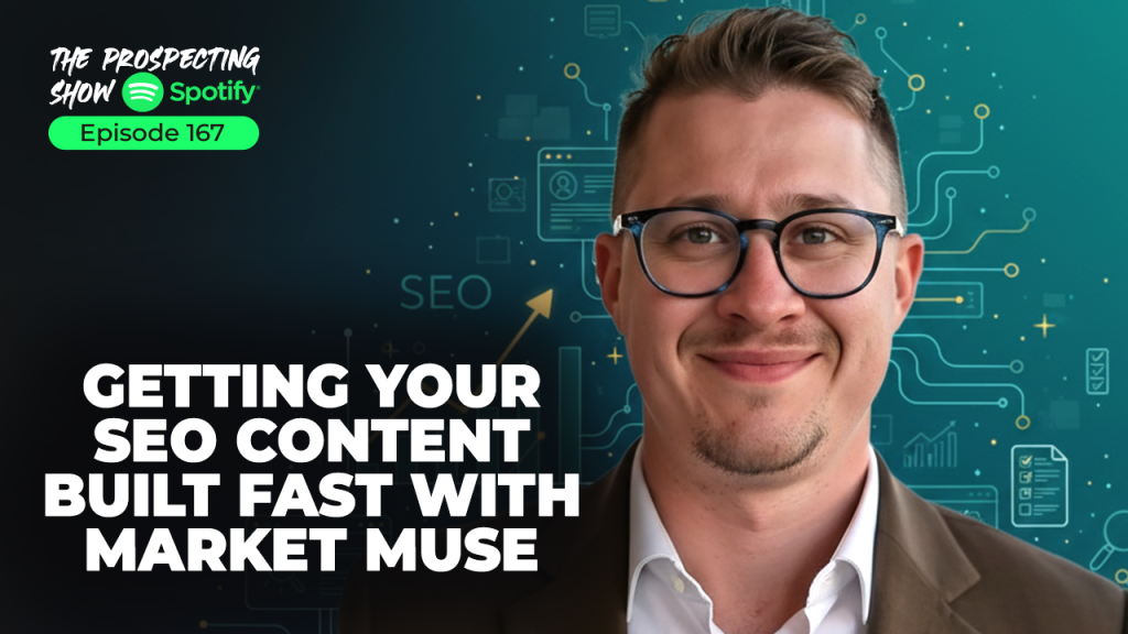 Marketer generating content strategy using AI