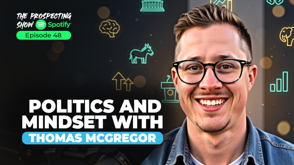 Speaker connecting politics with mindset growth