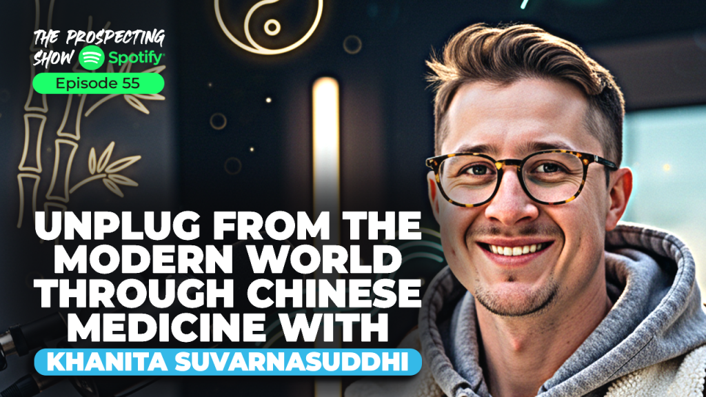 Practitioner performing acupuncture