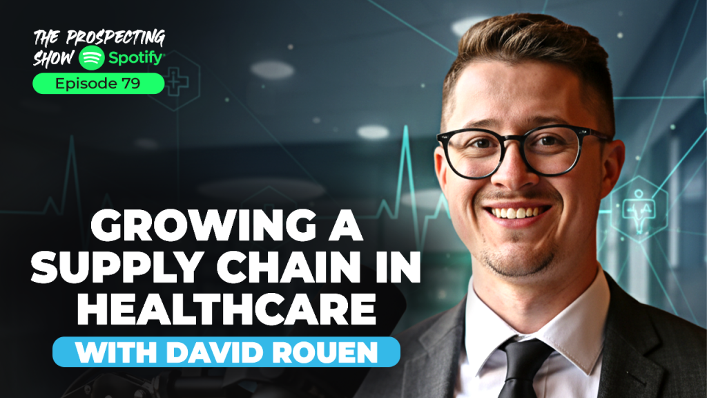 Logistics professional analyzing healthcare supply chain