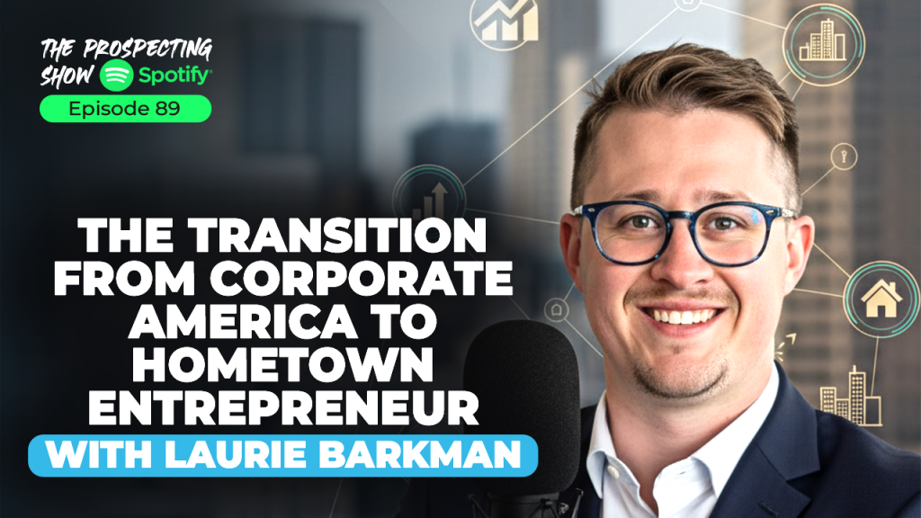 Entrepreneur working in small-town office