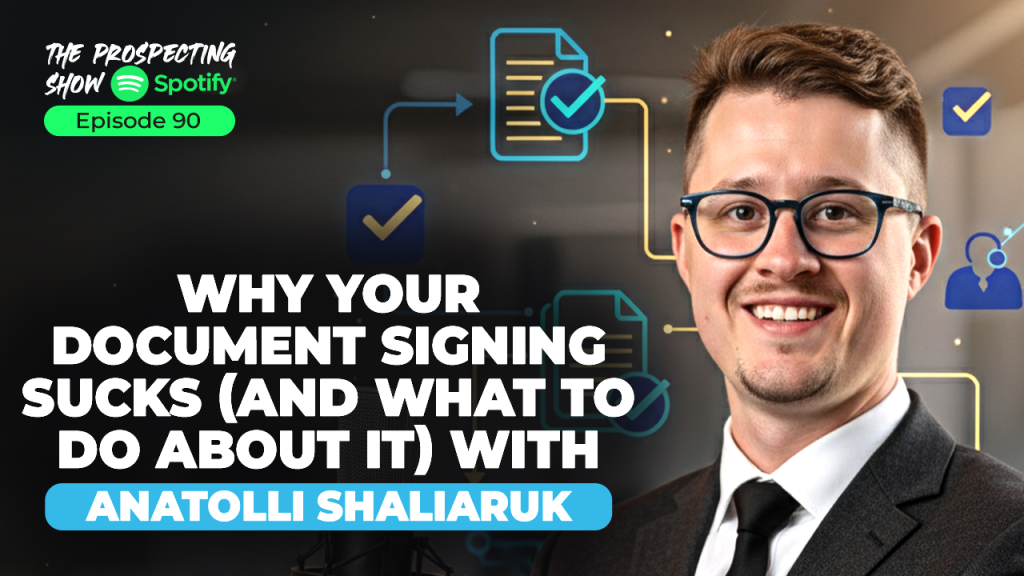 Business owner signing digital contract