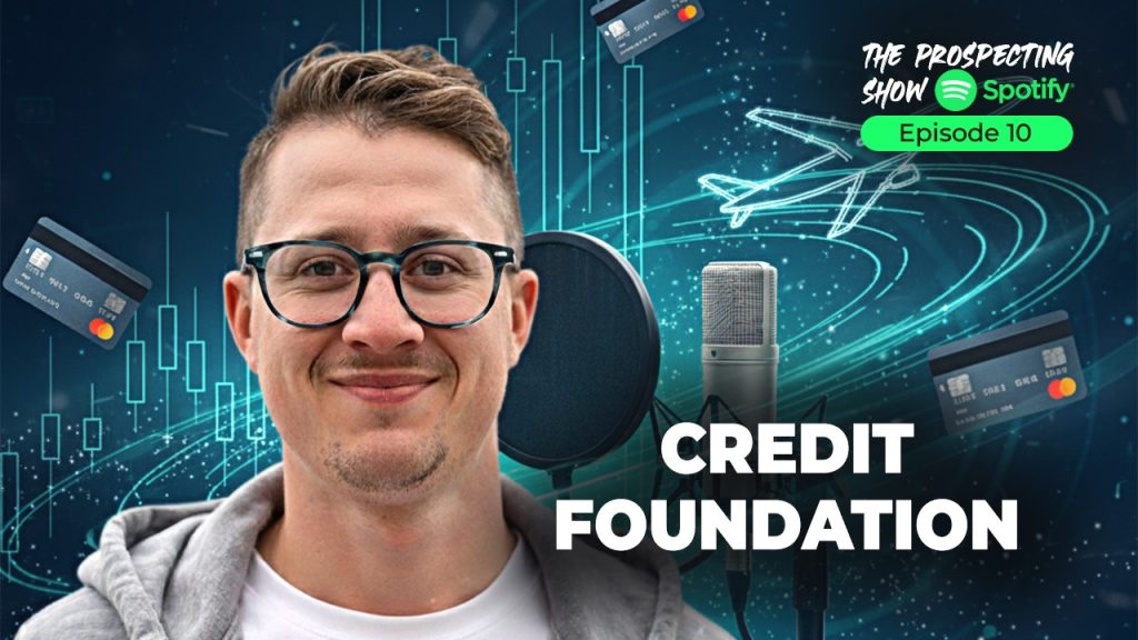 Person checking credit report on tablet