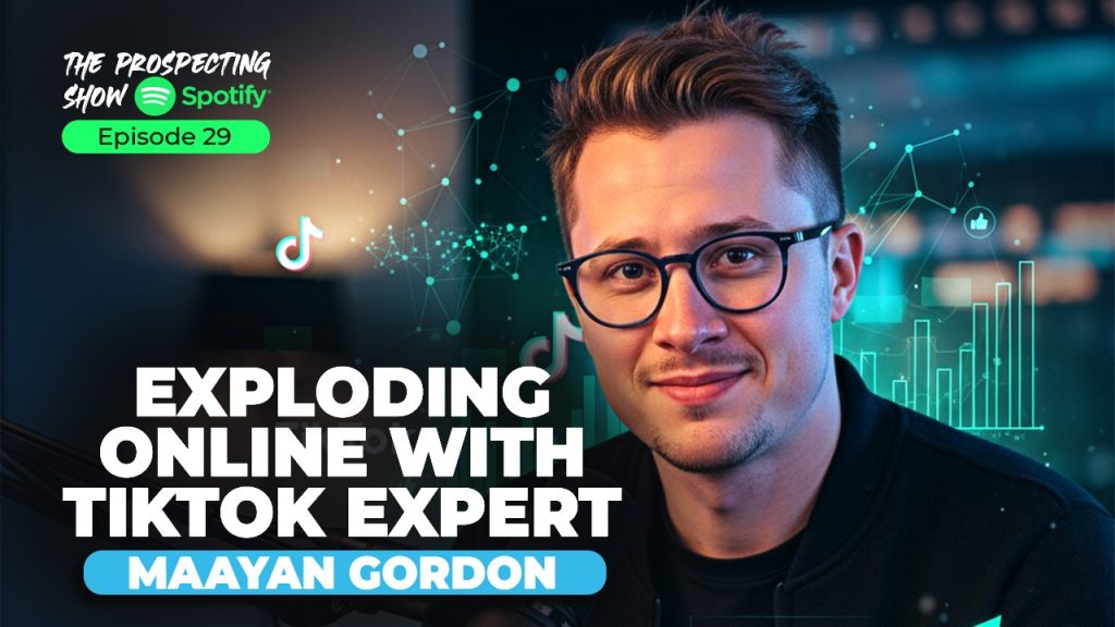 TikTok creator filming content with smartphone